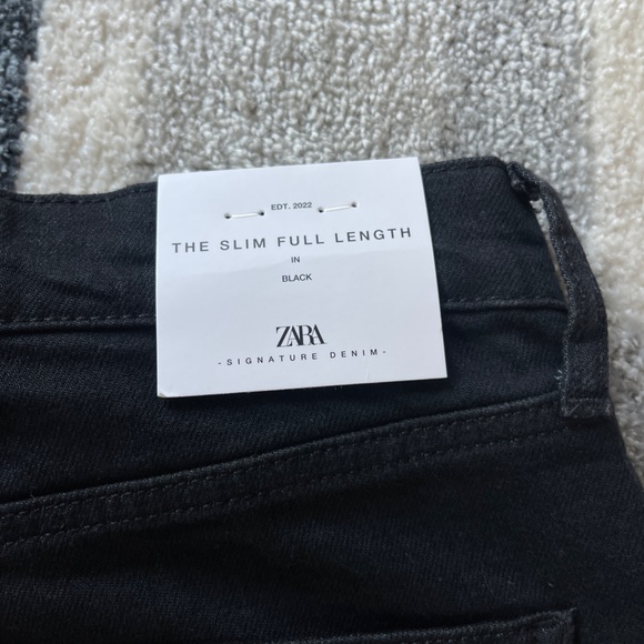 NWT ZARA ZW THE SLIM FULL LENGTH JEANS - Picture 6 of 10